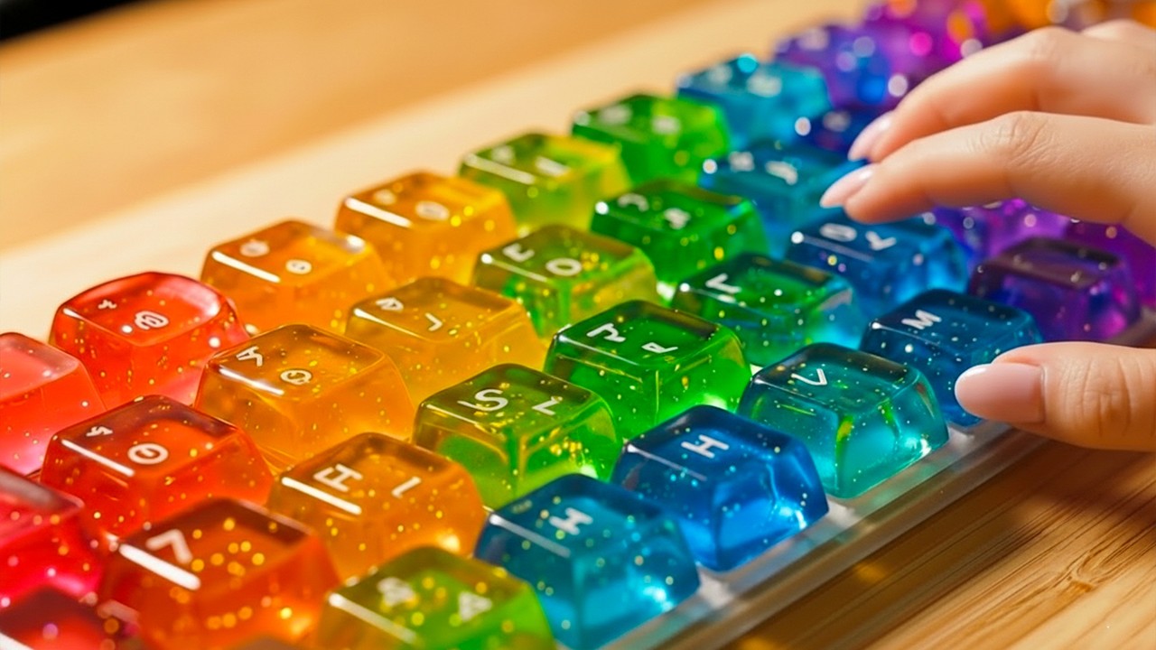 Which Keyboard Is Most Satisfying? | Satisfying AI ASMR Relaxing