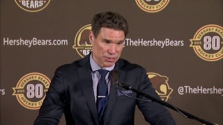 Charlotte Checkers vs Hershey Bears - Post Game Interview with Troy Mann