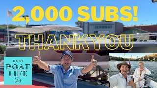2,000 SUBSCRIBERS - THANKYOU!!