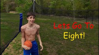 Trampoline Basketball: Homeschool P.E. A+