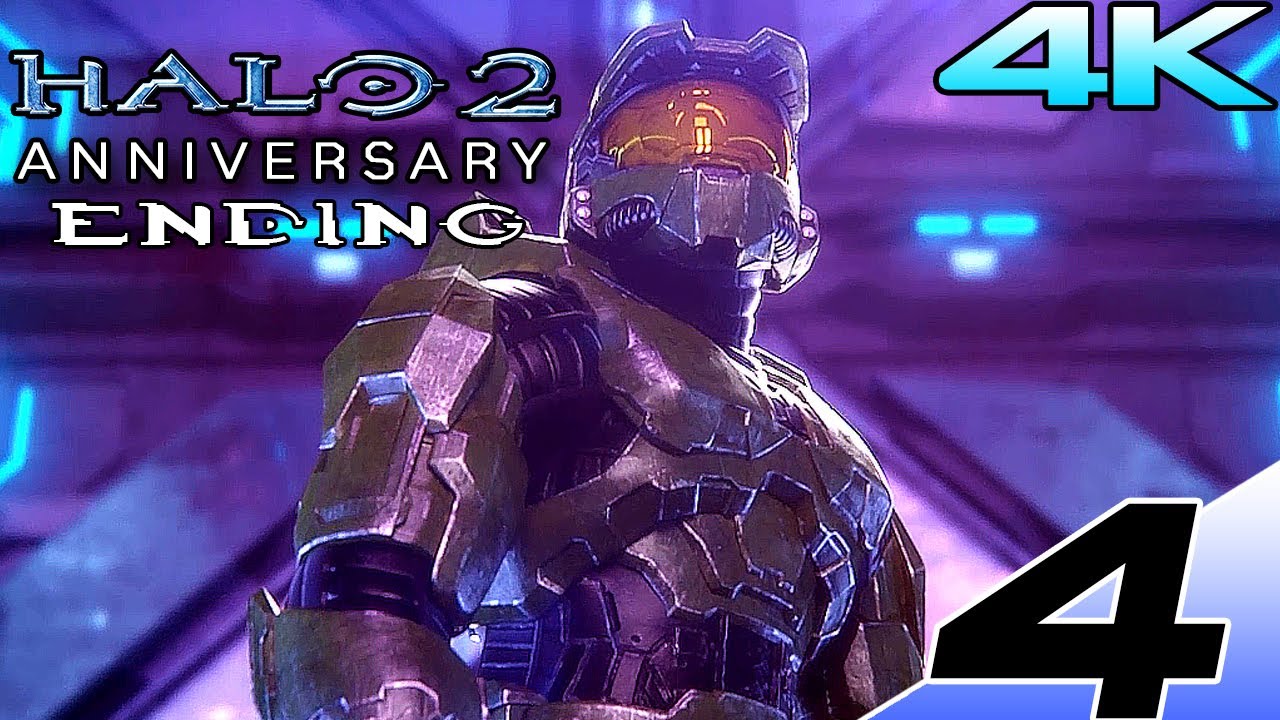 HALO 2 ANNIVERSARY Gameplay Walkthrough Part 4 Final Boss & Ending