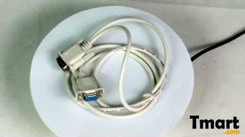 2.92 5 FT DB9 Male to Female Serial Cable-C02332