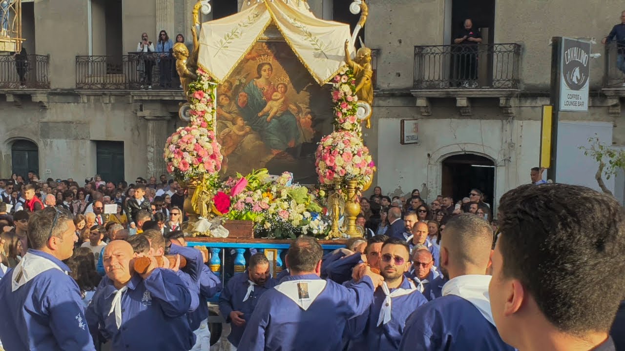 MADONNA DI PORTO SALVO IN PROCESSIONE (scambio marinai terrazzani)