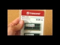 Transcend ノートパソコン用メモリー買いました。８GB　KIT