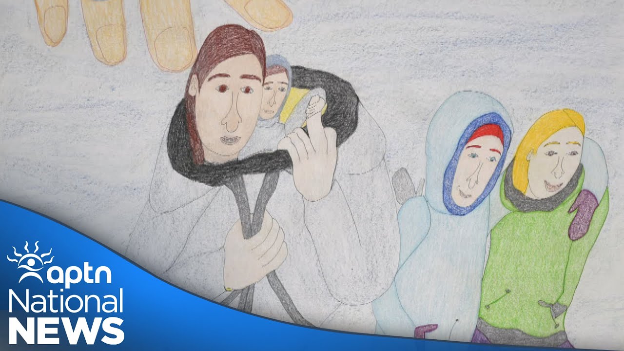 Inuk graphic artist’s work featured at major art exhibit in Brazil | APTN News