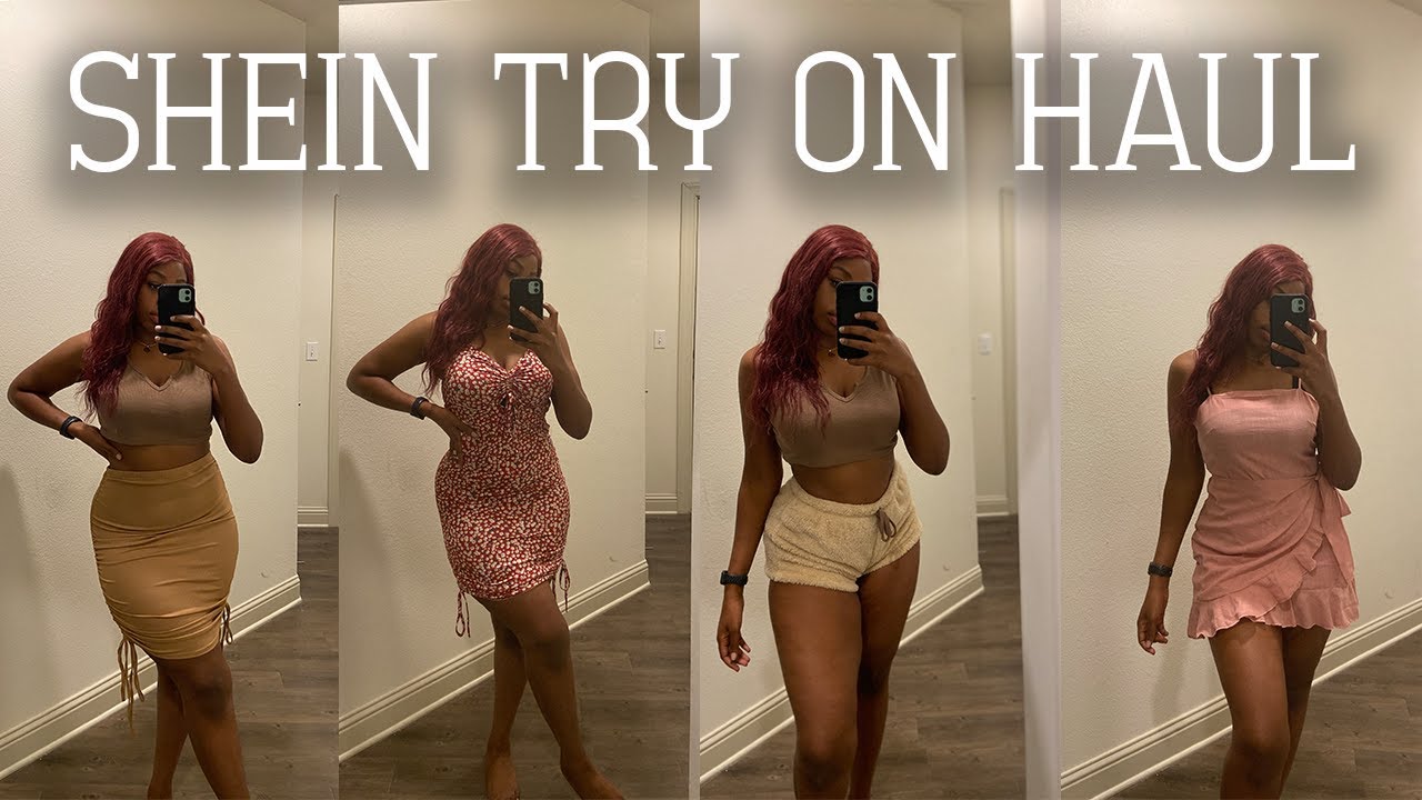 huge shein curvy/thick try on haul | dresses, purses, loungewear + more ...