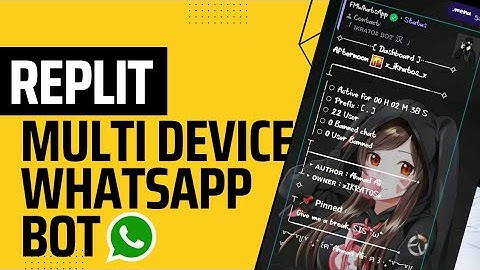 Whatsapp MD bot 2023 | Without heroku | Replit bot | 250+ plugins