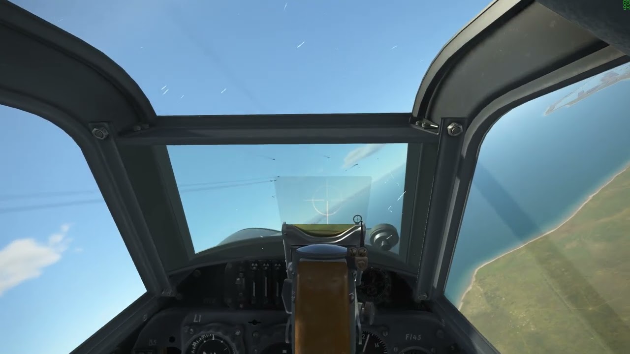 IL-2 : GB Career mod : Bf-109 G-6 against allied aircraft above Le Havre. II./JG2