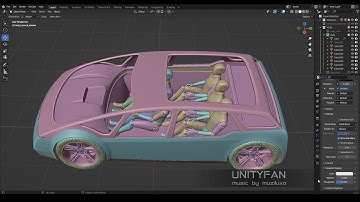 concept car quick modeling - vehicle 003 - 02 - 4x timelapse