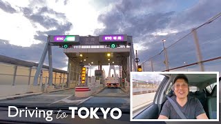 Driving to TOKYO over the Rainbow Bridge