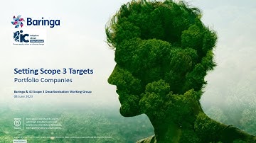 Scope 3 Emissions: Setting Scope 3 Targets