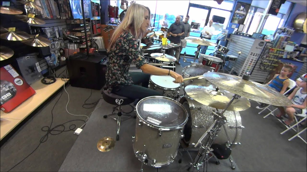 DrummerGirl-KC Drum Clinic Jam