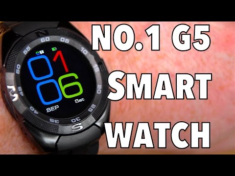 No.1 G5 Bluetooth Sports Smartwatch Unboxing & Review from Gearbest