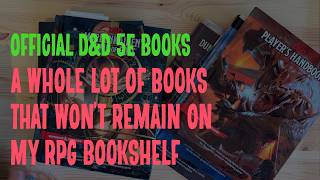 D&D 5e books | RPG Bookshelf