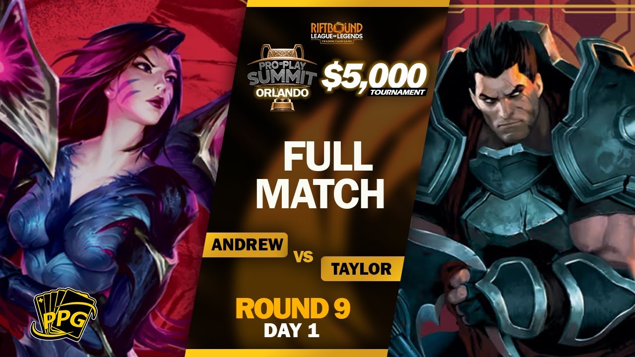 Pro Play Summit Orlando RIFTBOUND - 9-й раунд - Кай'Са против Дариуса | Pro-Play Games