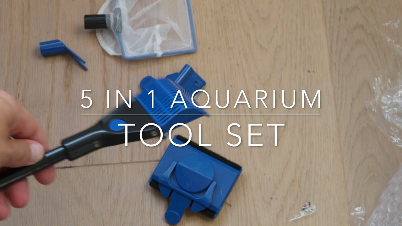 5in1 aquarium tool set YouTube