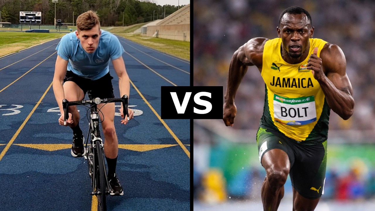 How Can a Normal Person Beat Usain Bolt?