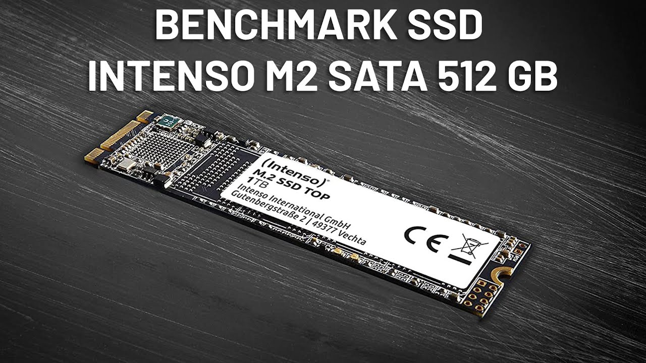 Benchmark SSD Sata YouTube - 512GB M2 da Intenso