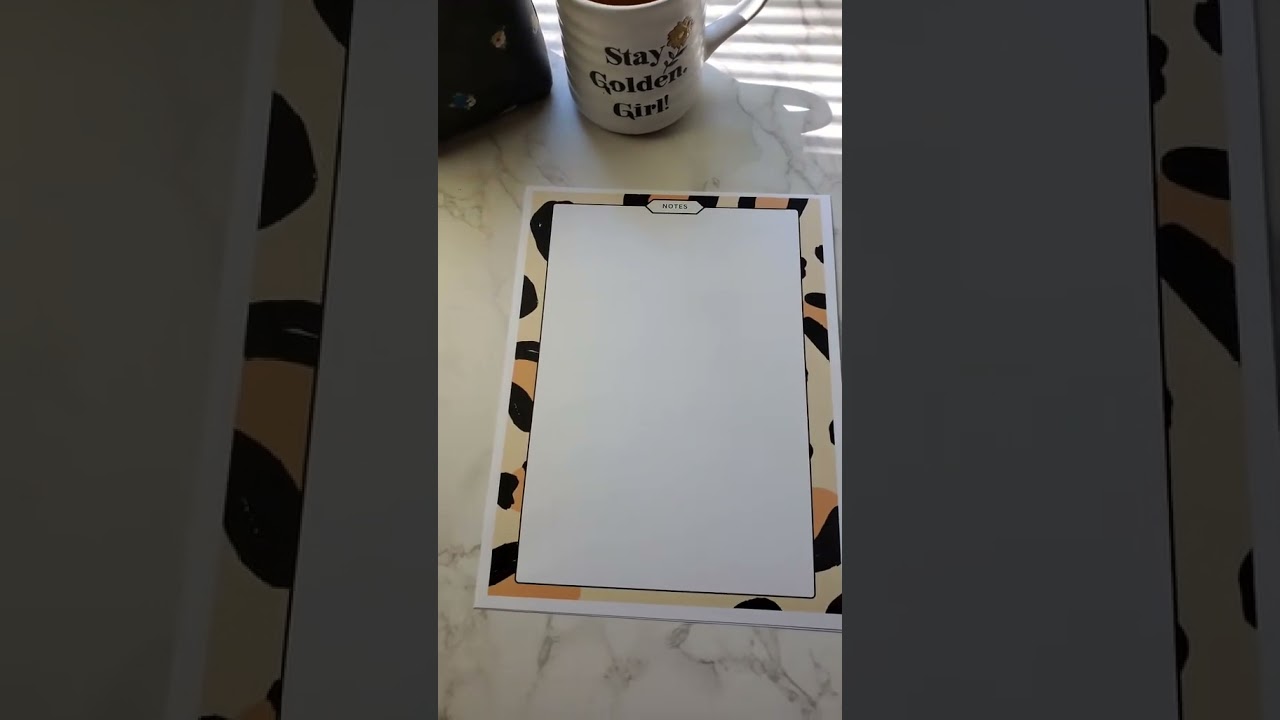 Jungle Chic 🐯✨ | Animal Print Note Paper You Can Print at Home! 