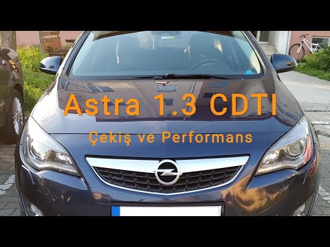 Opel Astra J 1.3 CDTI çekiş ve performansı