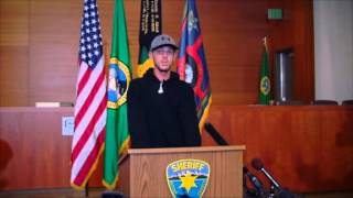 Father talks about loss of his son, arrest