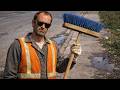 Working As a Street Sweeper (Cleaning The Streets) - GTA 5 with Graphics Mods