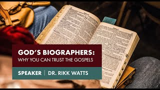 GOD&#39;S BIOGRAPHERS: WHY WE CAN TRUST THE GOSPELS