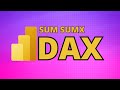 Intro to PowerBI DAX SUM, SUMX