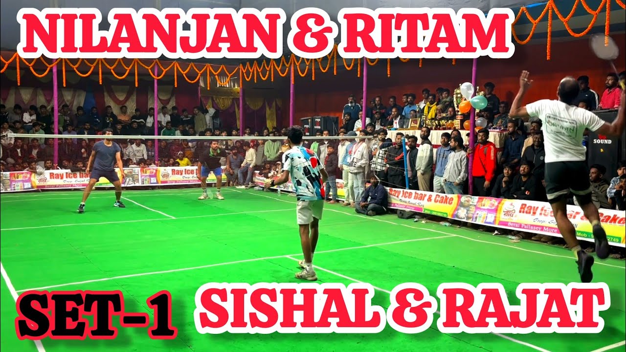 💥SISHAL & RAJAT 🆚 NILANJAN & RITAM💥 BETAI 💥set-1💥#bwf #shuttlesmash #wbba #badmintolovers #sports 