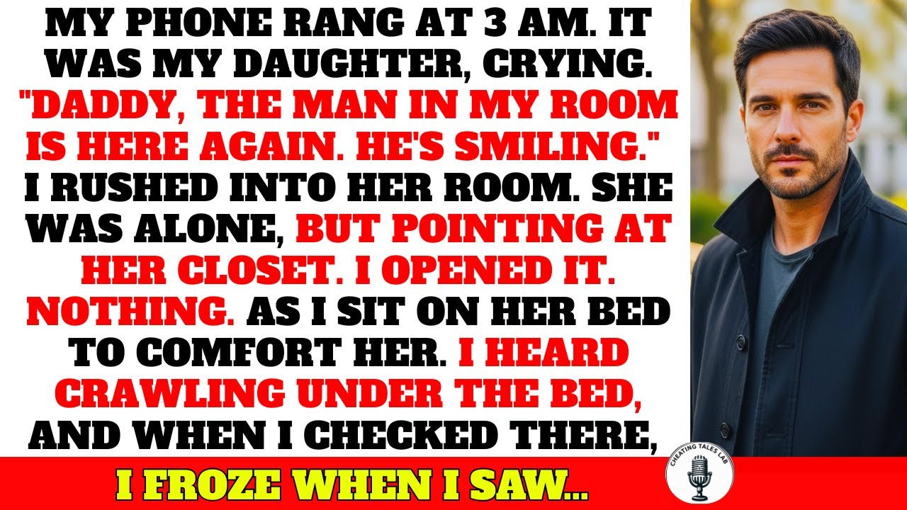 My Daughter Called Me At 3 AM About The Man In Her Room. Then I Checked Under Her Bed