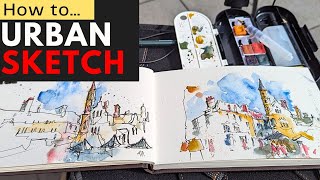 Urban Sketching Tips for Beginners  Overcome Common Challenges!
