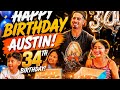 AUSTIN’S BIG 34TH BIRTHDAY SURPRISE!!!