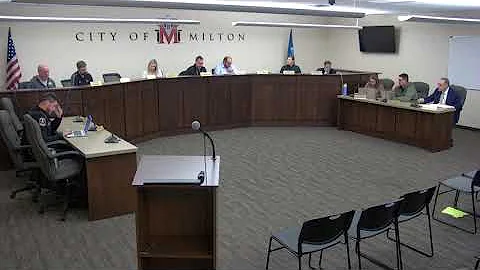 City of Milton, Common Council, 12/02/2025