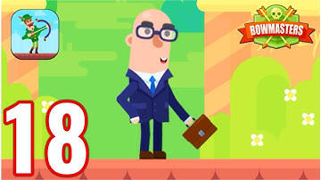 Bowmasters - Gameplay Walkthrough Part 18 - INVESTOR (iOS, Android).