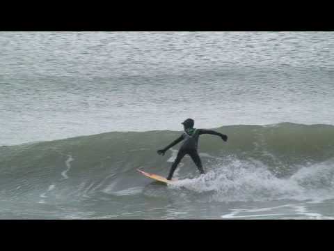 Super Grom Luke Gordon Surfing Pawleys Island