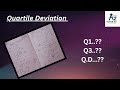Quartile deviation solved by grouped data...|Q1&Q3| |Statistics| |easy and simple|