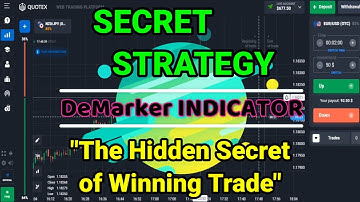 DeMarker Indicator | The Hidden Secret to Winning Trade - Binary options strategy