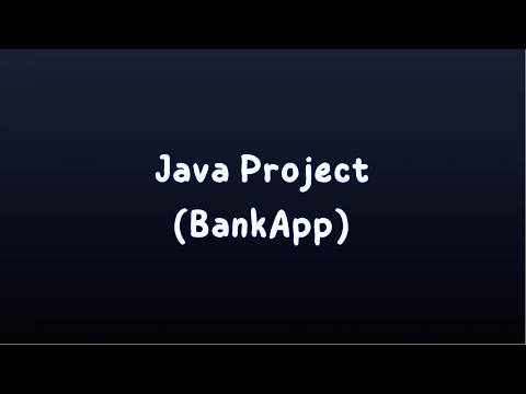 Java Project (BankApp)