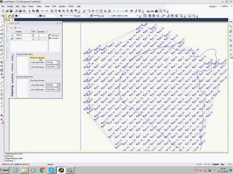 AUTOPLOTTER :-DTM TO DTM VOLUME AFTER BOUNDARY FILTER WITH AUDIO