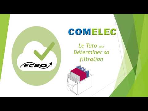 Aperçu : Aide au dimensionnement de la filtration