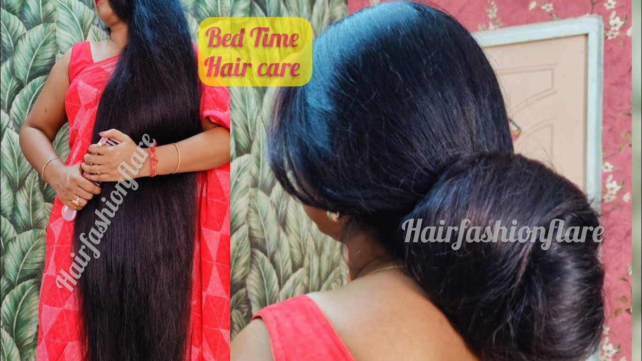 Haircare tips for healthy and beautiful  hair  | Night haircare routine..