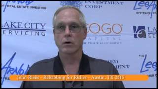 Celebrity RFR Austin 2015 John Riebe Wealth