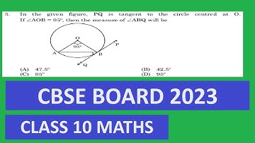 In the given figure, PQ is tangent to the circle centred If angle AOB = 9 * G deg . then the measure