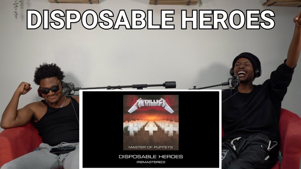 UNREAL | FIRST TIME HEARING Metallica - "Disposable Heroes" [REACTION]