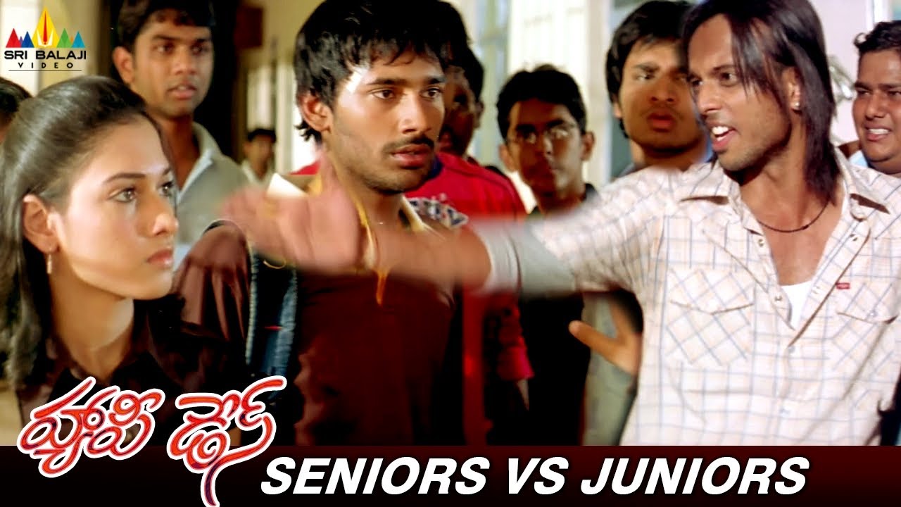Seniors Vs Juniors Fight in College | Happy Days Movie | Tamannaah | Varun Sandesh |Nikhil Siddharth