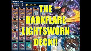 Yu-Gi-Oh Duel Links - Darkflare Lightsworn Deck! - YouTube