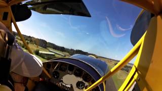 Take-offs & landings in the Interstate S-1A Cadet
