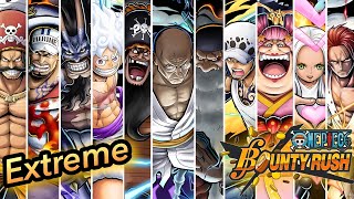 All EX Character Trailers | One Piece Bounty Rush | OPBR