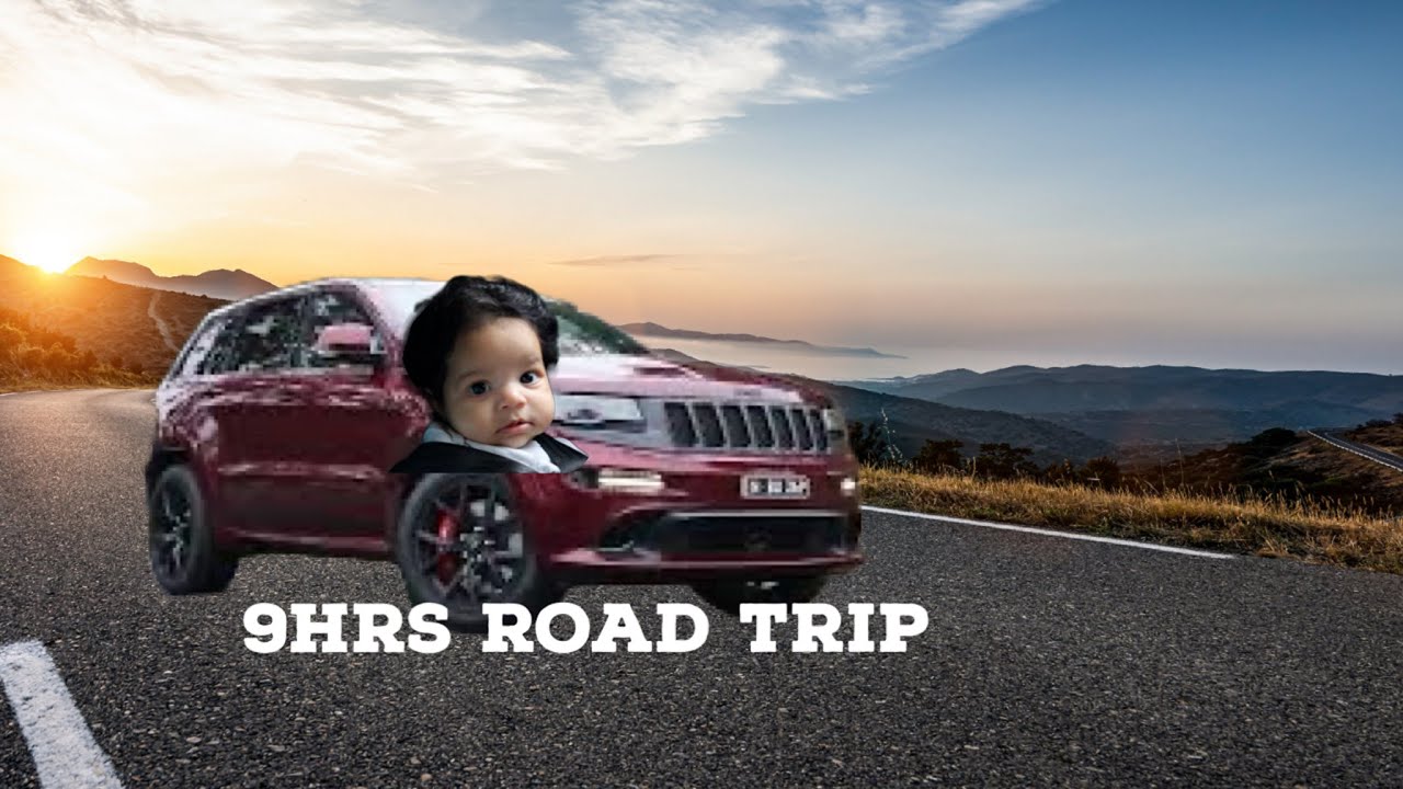 HOW WE SURVIVED A 9-HOUR ROAD TRIP WITH A 4-MONTHS-OLD!🚗👶🏼 