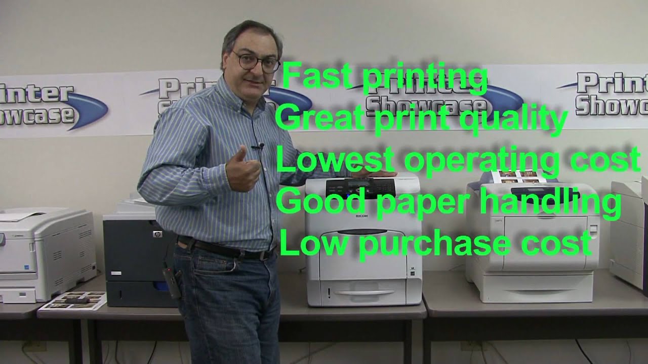 Color Laser Printer Review for the Office YouTube